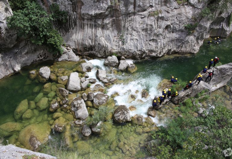 canyoning cetina from split