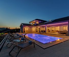 luxury villa zagvozd casa de lux